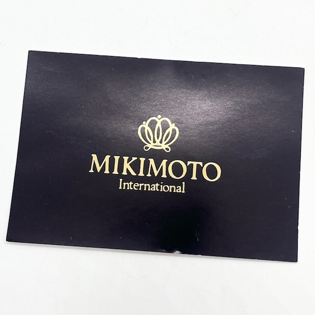 NS20282# Mikimoto жемчуг имеется пресс-папье MIKIMOTO international память подставка Gold цвет . жемчуг аксессуары #