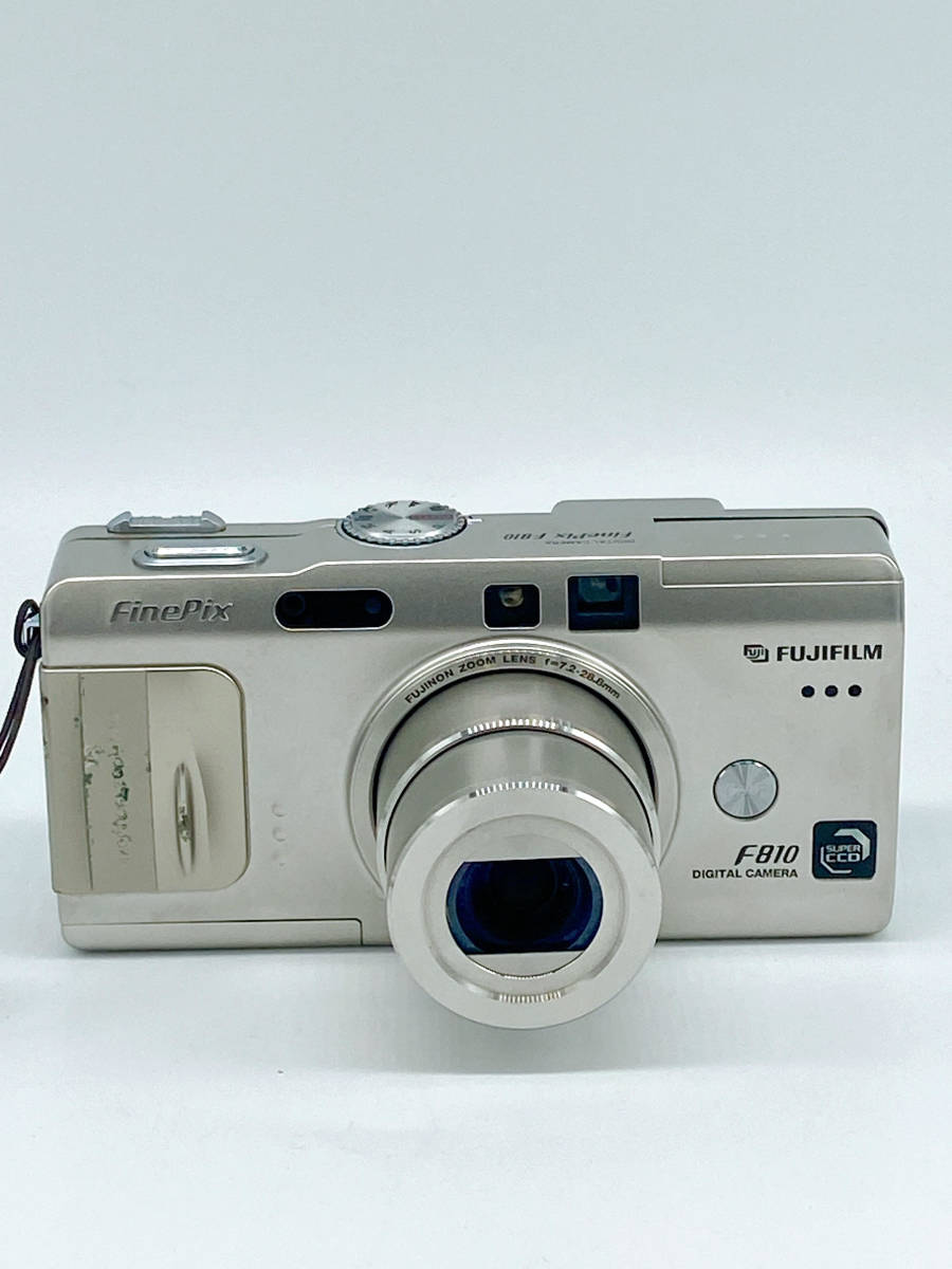 N34036 FUJIFILM FinePix F810 LENS f＝7.2-28.8㎜ 富士フイルム デジタルカメラ 充電器付き_画像7