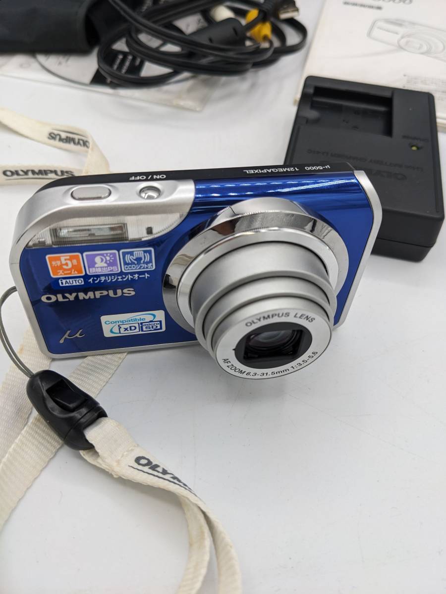 N33734 【動作確認済み】Olympus -5000 デジカメ デジタルカメラ オリンパス 1200万画素 光学機器 SDカードカメラ _画像3