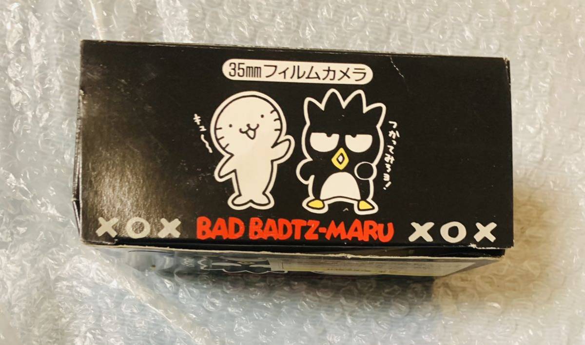 未使用 当時物 レトロ　 バッドばつ丸 BAD BADTZ-MARU コンパクト 35mm フィルムカメラ　SANRIO サンリオ 1996年 箱付き 説明書付き_画像7