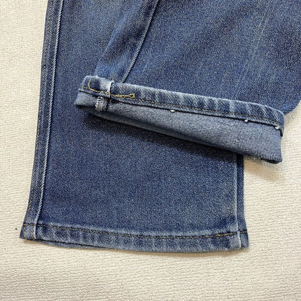 h312 80 年代 ビンテージ LEE ストレッデニム パンツ denim pants ブルー W38 相当 80s vintage リー_画像7