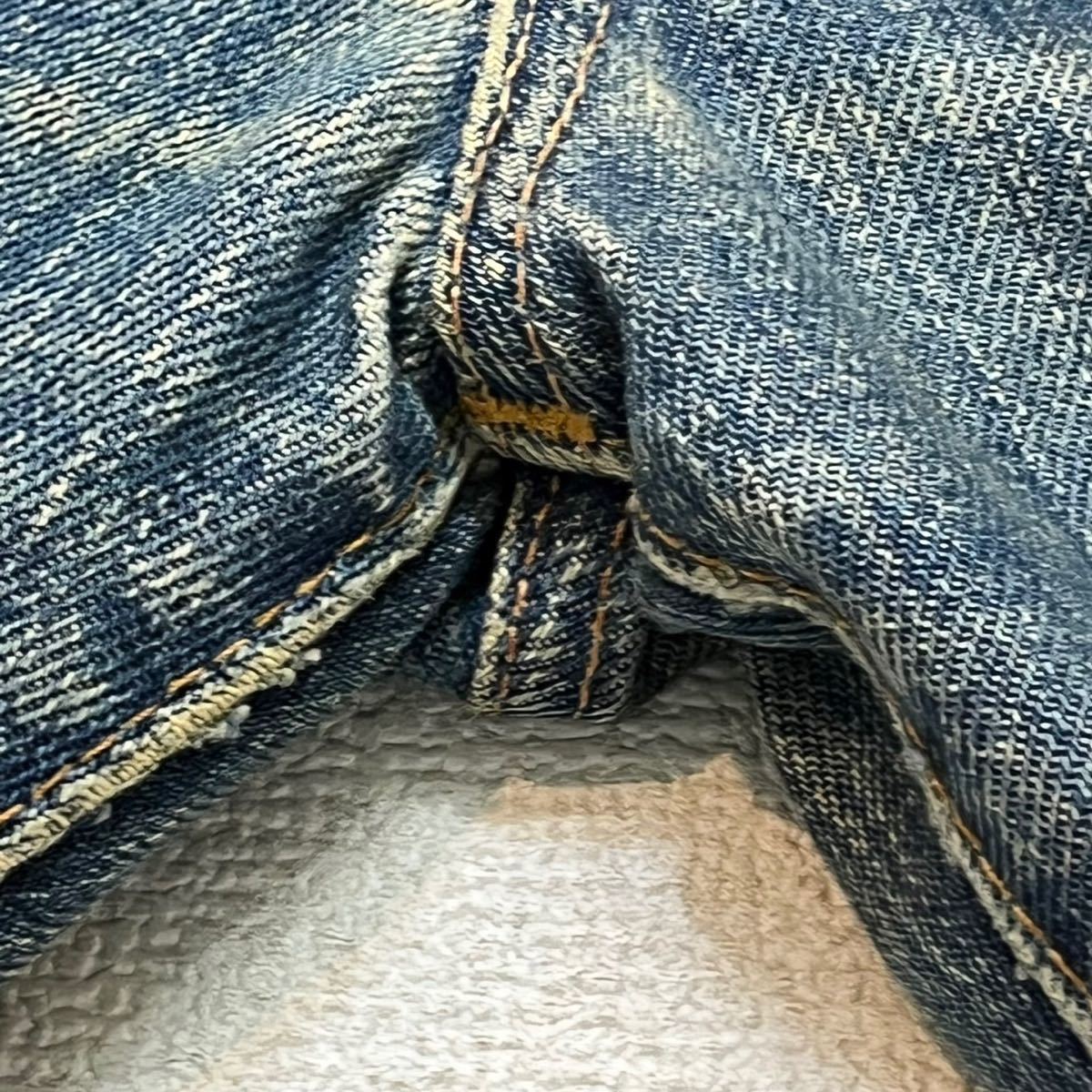 k291 60s ビンテージ levi's 42TALON ボタン裏5 BIGE デニム パンツ W40 L36 ビッグイー リーバイス vintage