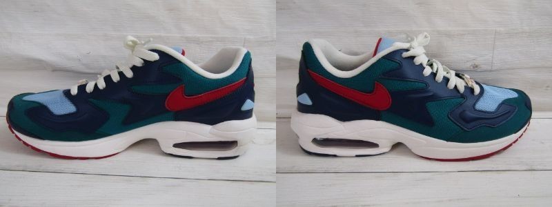 153-Ky11653-80! NIKE AIR MAX 2 LIGHT CK2958-361 28.5㎝ 5451 SJ01 ナイキ エアマックス 本体のみ メンズ スニーカー_画像2