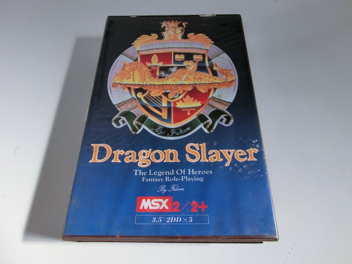 ドラゴンスレイヤー 英雄伝説 MSX2 FD 3.5インチ ※シナリオ1ディスク欠品_画像1