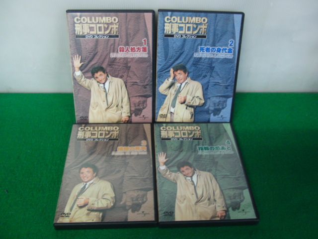 デアゴスティーニ DVD 刑事コロンボ 1〜4巻※DVDのみ_画像2