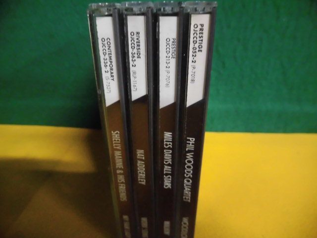 輸入盤CD　Original Jazz Classics　4枚セット　フィル・ウッズ/ナット・アダレイ/マイルス・デイビス/シェリー・マン_画像2