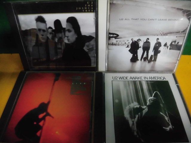 CD U2　Joshua Tree /All That You Can’t Leave Behind /Wide awake in America　輸入盤3枚＋国内盤 四騎 計4枚セット_画像1