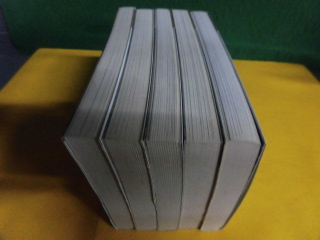 ケースハード 全6巻の5なしの5冊セット　1以外初版　4冊帯付　松本零士_画像3
