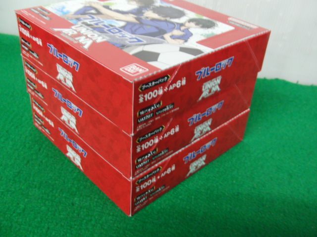 UNION ARENA ブルーロック ブースターパック 未開封3BOX＋スタートデッキ 未開封_画像4