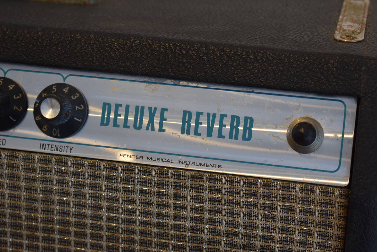 【ギター楽器】 Fender フェンダー DELUXE REVERB ギターアンプ 中古_画像2