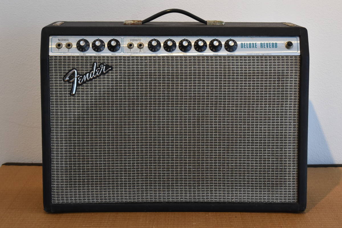 【ギター楽器】 Fender フェンダー DELUXE REVERB ギターアンプ 中古_画像1