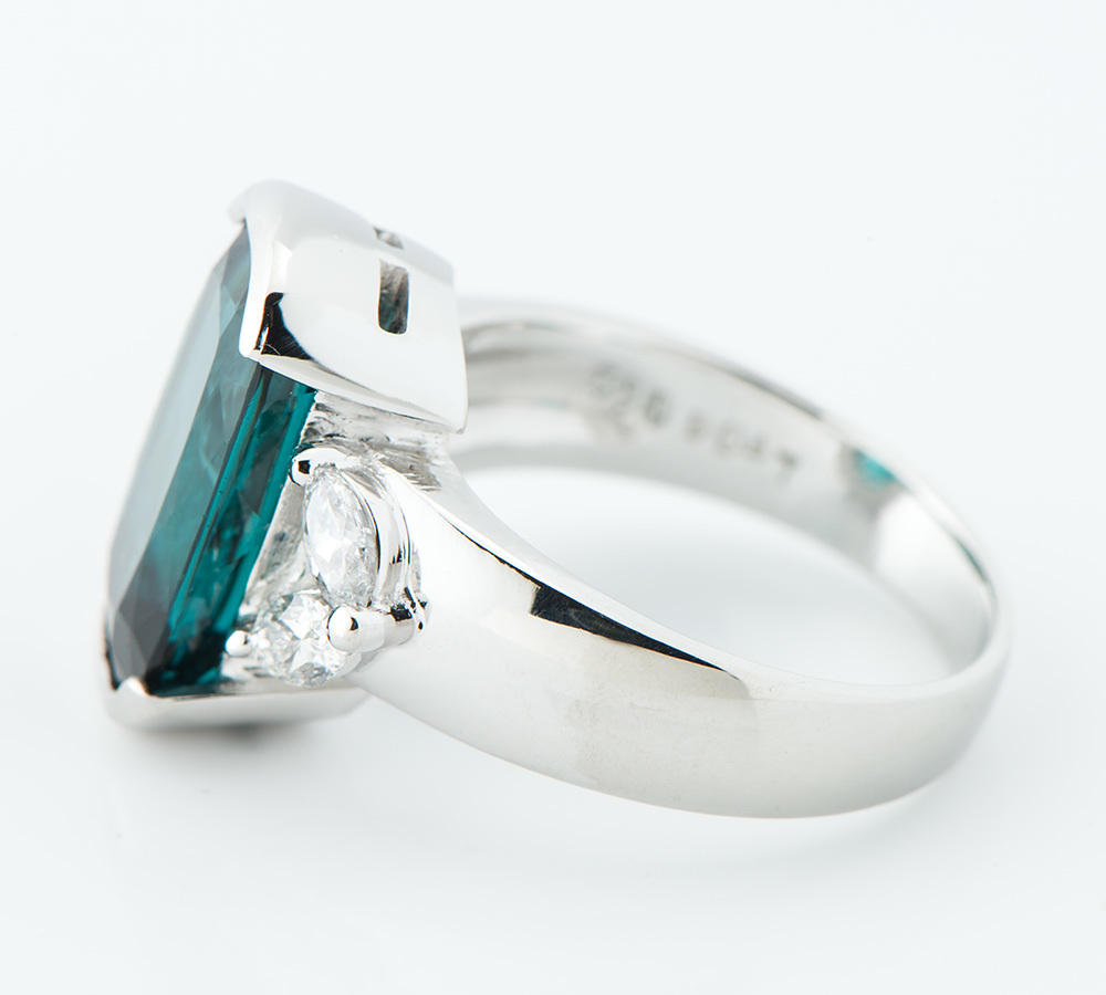 売り切れ必至! 56818円 インディゴトルマリン5.30ct 計0.47ct ダイヤモンド トルマリン