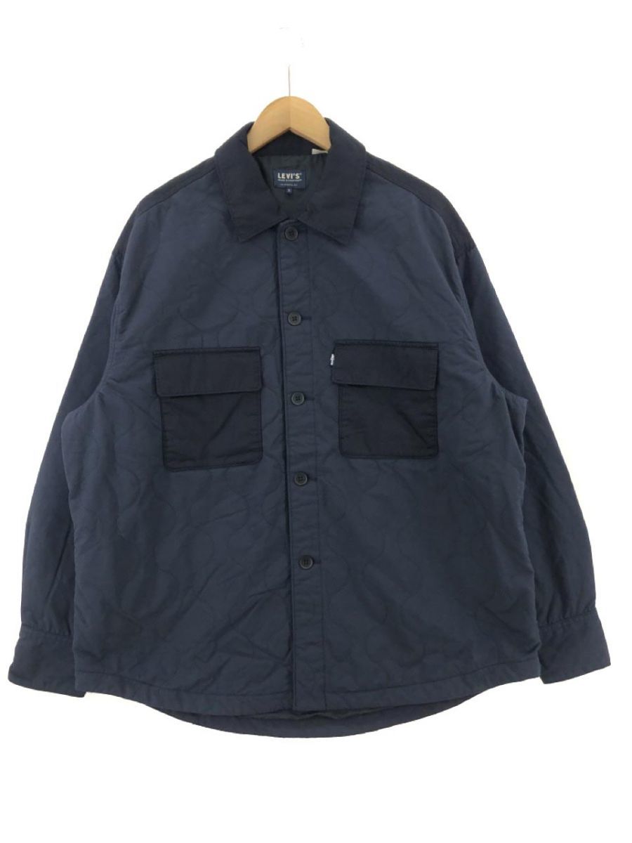 LEVI'S リーバイス ナイロン キルティング ジャケット sizeS/紺 ◇■◎ ☆ dkc7 メンズ_画像1