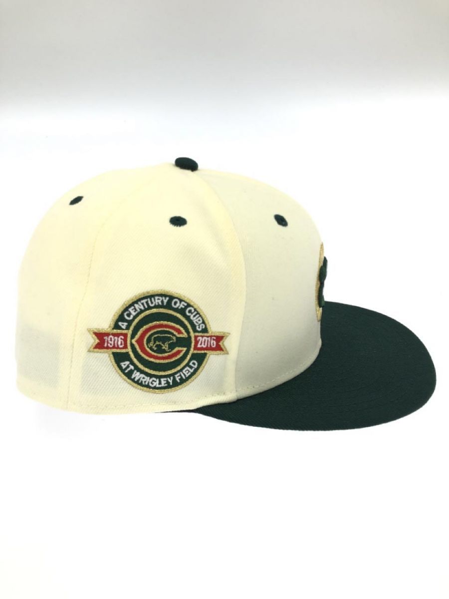 New Era ニューエラ キャップ size60.6ｃｍ/アイボリー×グリーン ■■ ☆ dkc7 メンズの画像4