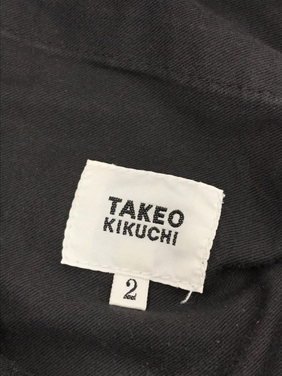 TAKEO KIKUCHI タケオキクチ パンツ size2/チャコールグレー ■■ ☆ dla4 メンズ_画像6