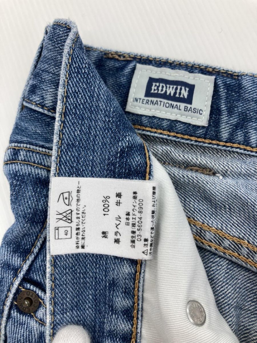 EDWIN エドウィン ４０３ デニムパンツ size32/青系 ■■ ☆ dla4 メンズ_画像6