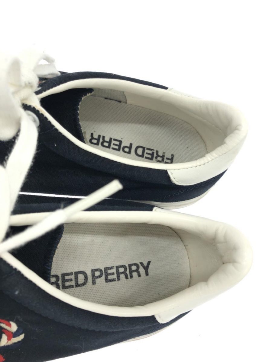 FRED PERRY フレッドペリー スニーカー sizeUK6/紺×白 ■■ ☆ dla4 メンズ_画像6