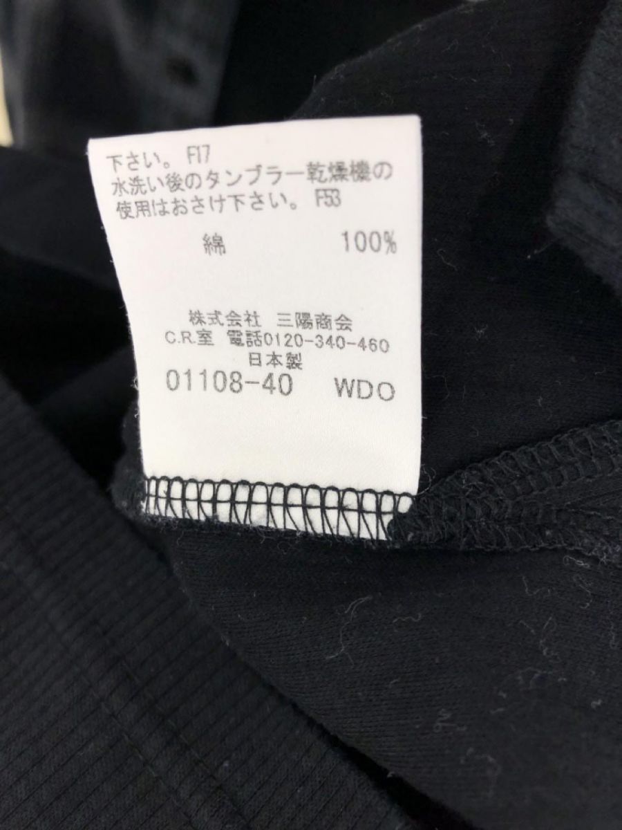 BURBERRY バーバリー Tシャツ カットソー size2/黒 ◇■ ☆ dlb8 メンズの画像5