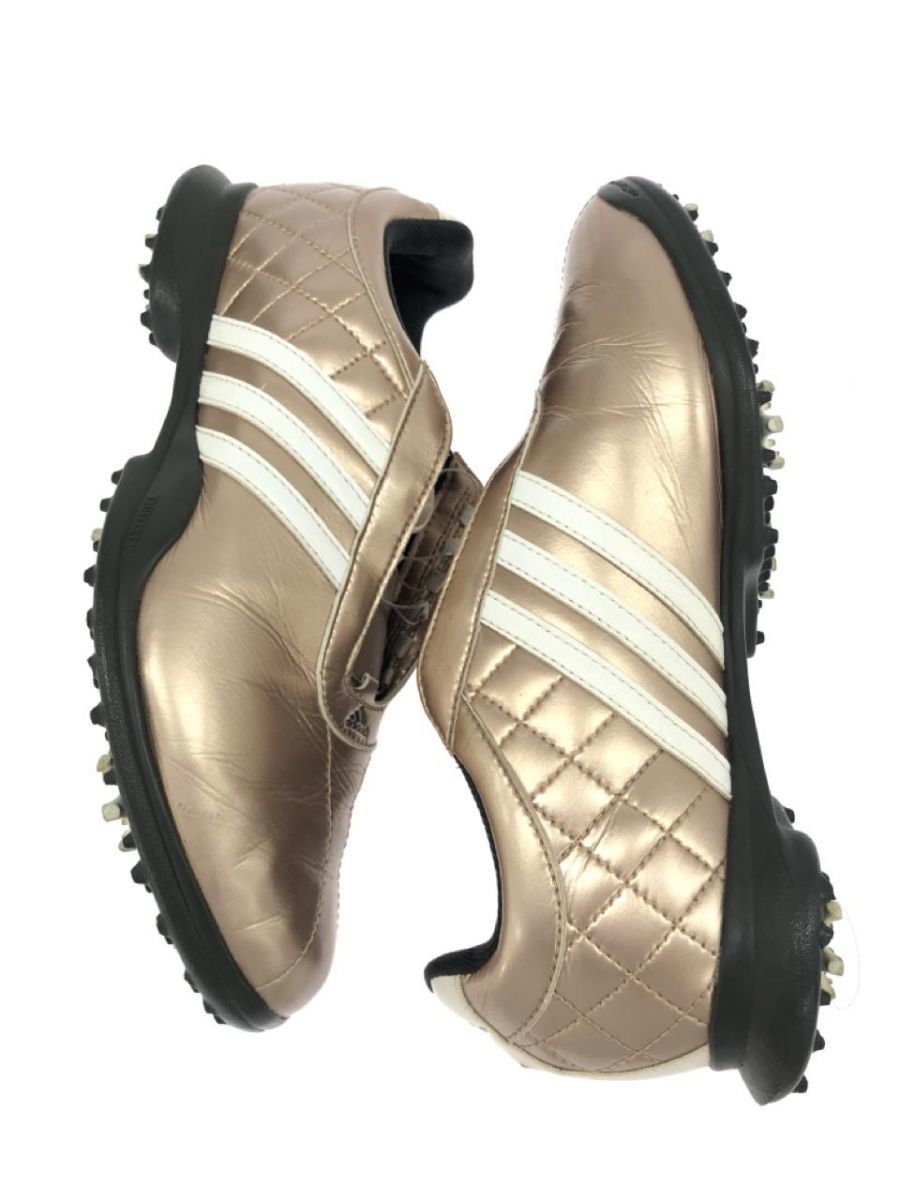 adidas Adidas f33506 golf shoes size25.0/ pink gold ## * dlb8 lady's 