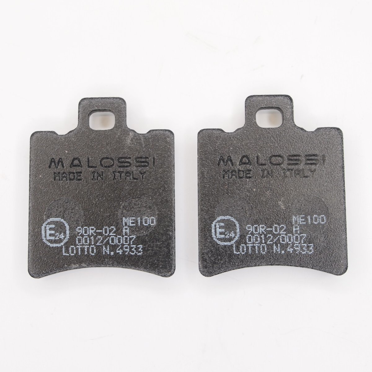 Brake pads -MALOSSI homologated 39.7x49.5mm- SIP brake caliper ベスパ SIP キャリパー用ブレーキパッド_画像1