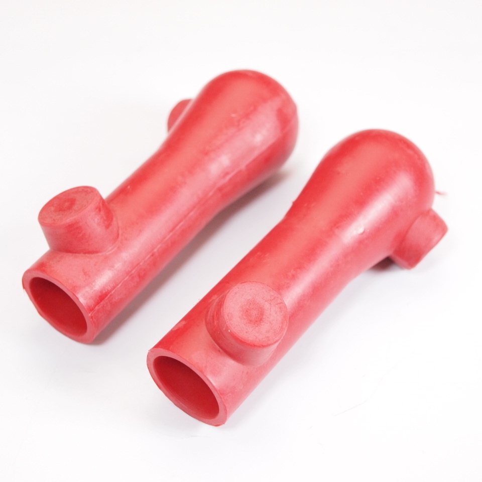 Stand Feet 20mm rubber red for Vespa et3 50S 100 rally sprint 160GS 180SS GL VBB SUPER TS ベスパ スタンドブーツ ラバー 20mm 赤_画像3