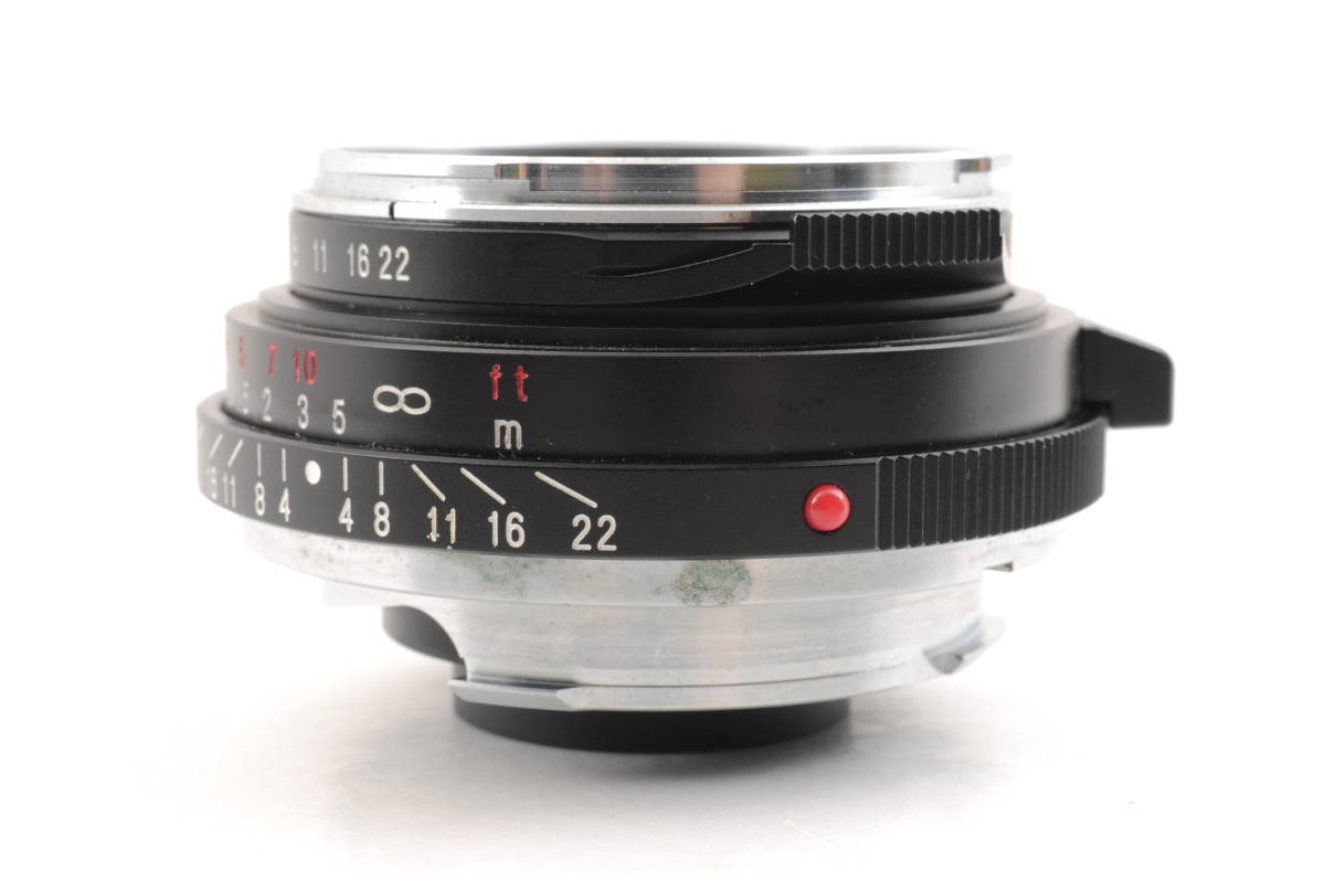 フォクトレンダー VOIGTLANDER COLOR-SKOPAR 35mm f2.5 Mマウント MF 一眼カメラレンズ 管K5243_画像4