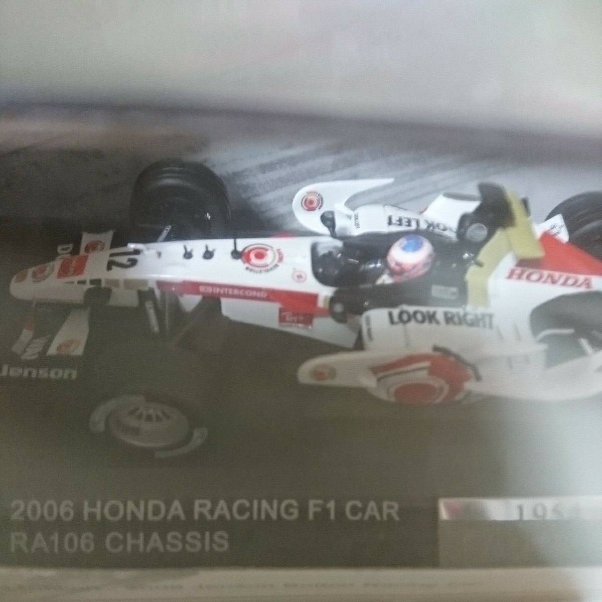 2006 HONDA RACING F1 CAR 1:43 scale /Honda Racing team