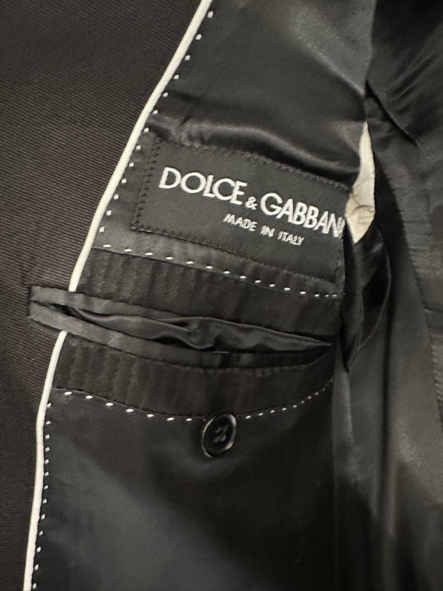[MARTINI тень полоса ]DOLCE&GABBANA супер высококлассный pi-k гонг peru платье жакет Dolce & Gabbana Dolce&Gabbana GACKT. любимый 
