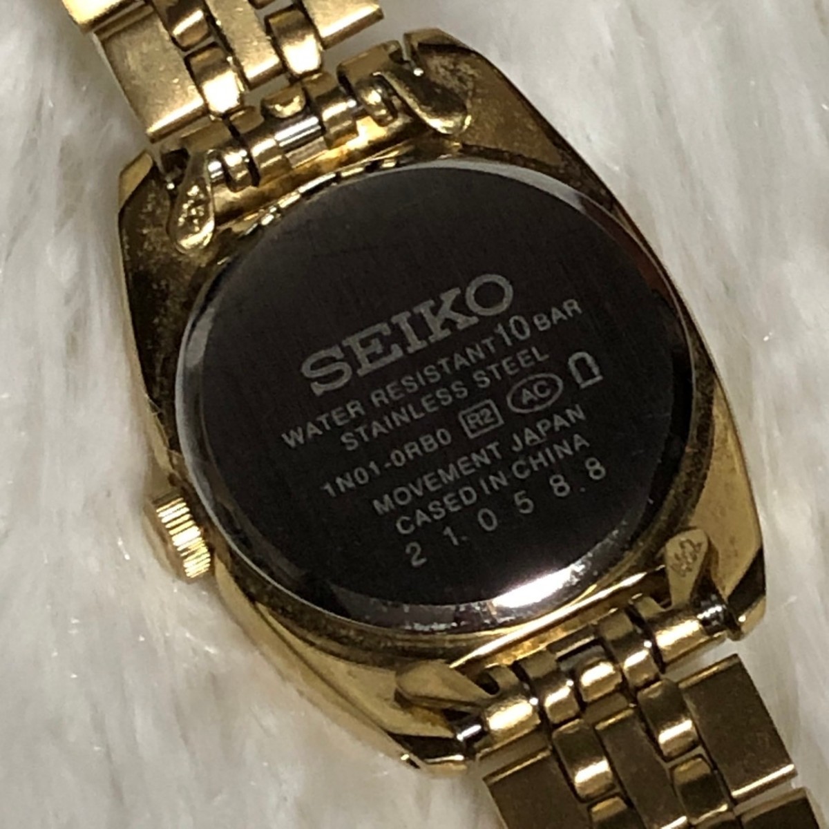 希少 稼働品 SEIKO 1N01-0RB0 セイコー 腕時計 クォーツの画像3
