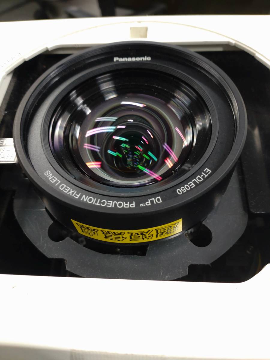 Panasonic projector PT-DX100LW junk short burnt point lens ET-DLE050