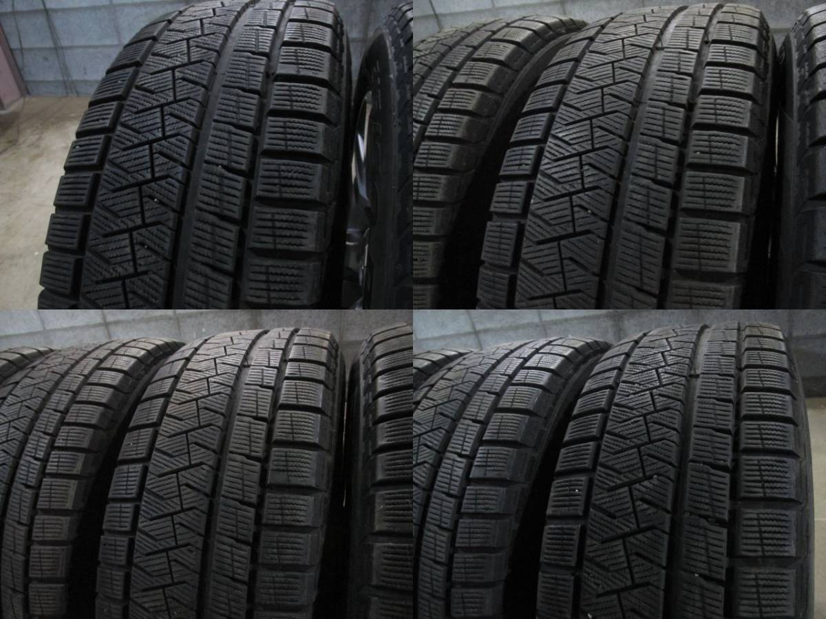 200 ハイエース トヨタ純正 215/60R17 ナット付 プラド純正 4本セット_画像9