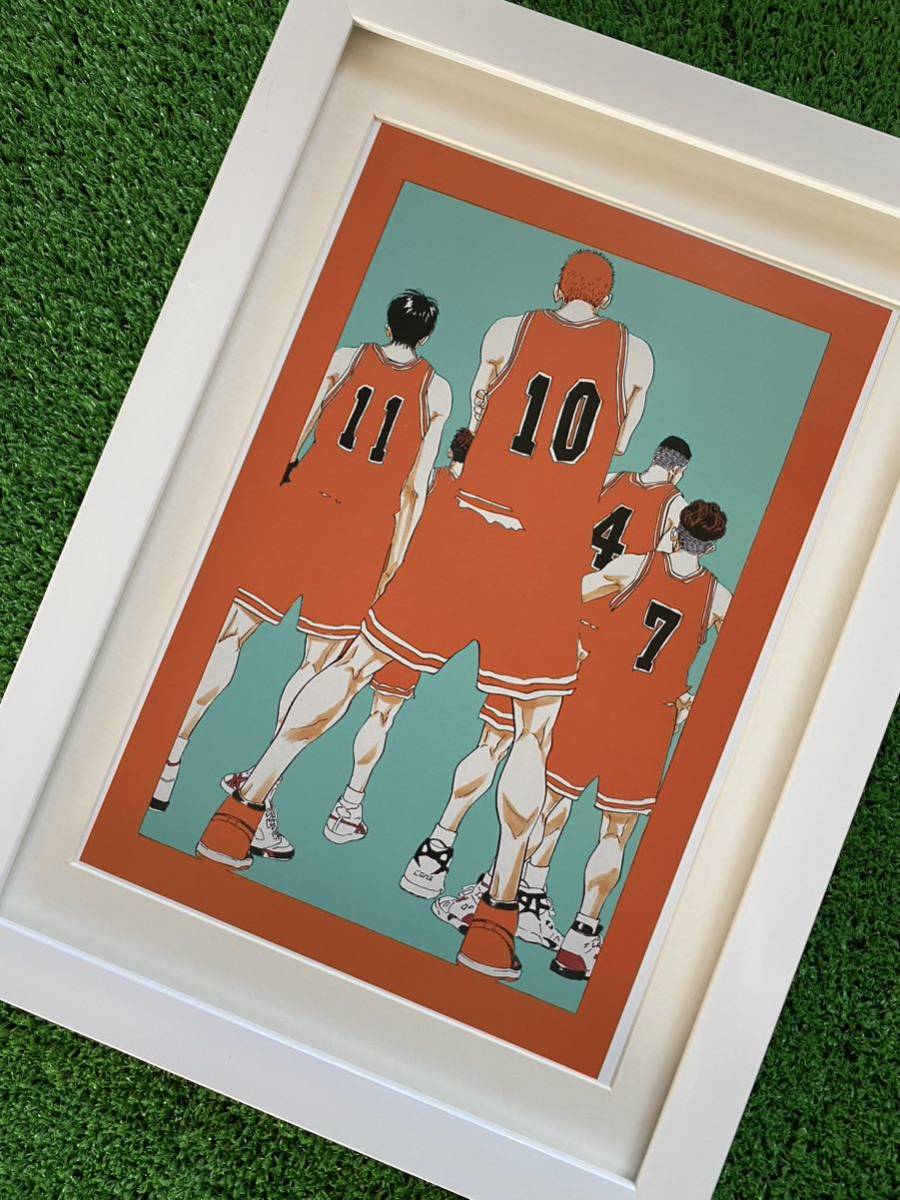 額装品】スラムダンク SLAM DUNK 海外版イラスト 井上雄彦 D 検 額装品】スラムダンク SLAM DUNK 海外版イラスト 井上雄彦 D 検