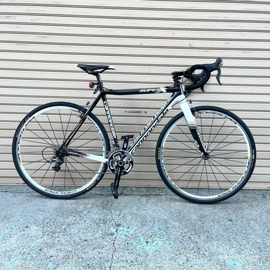 Cannondale SUPER X EN14781 ロードバイク フレームサイズ52cm 700×33C 18段変速 キャノンデール 引取り歓迎(横浜) digjunkmarket_画像2