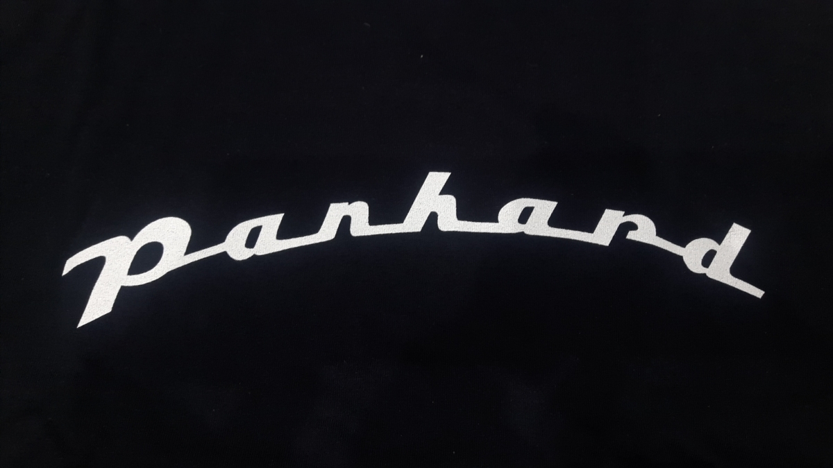 PANHARD☆パナール☆フランス車☆こち亀江崎教授☆Tシャツ☆新品☆Mサイズ_画像3