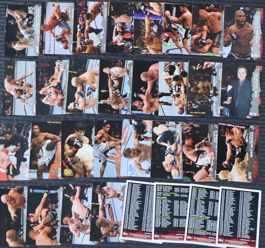 2009 Topps UFC １BOX開封分　直筆サイン クイントン・ジャクソ　ブランドン・ヴェラ_画像10