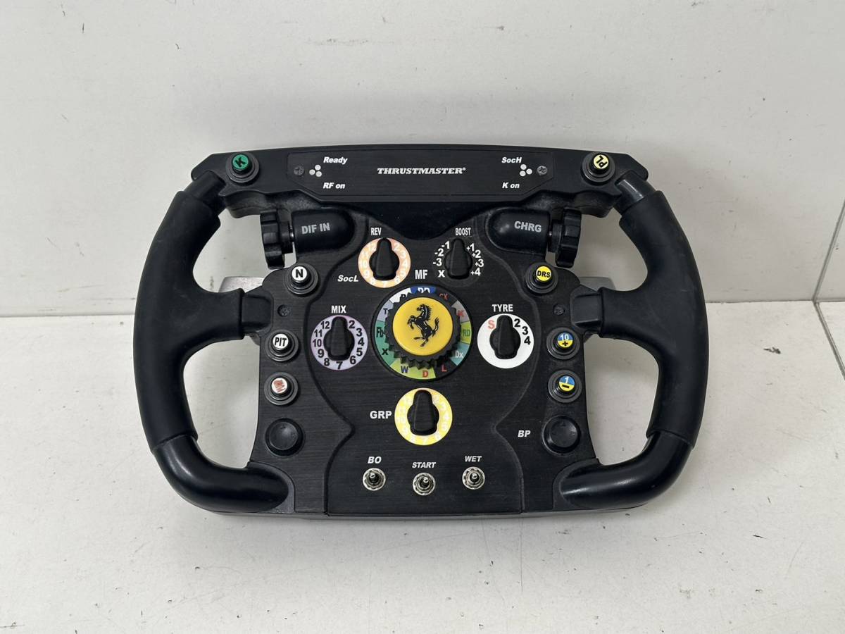 【Thrustmaster スラストマスター Ferrari F1 Wheel 本体 フェラーリ F1 ステアリング コントローラー ハンドル ハンコン PS4】_画像1