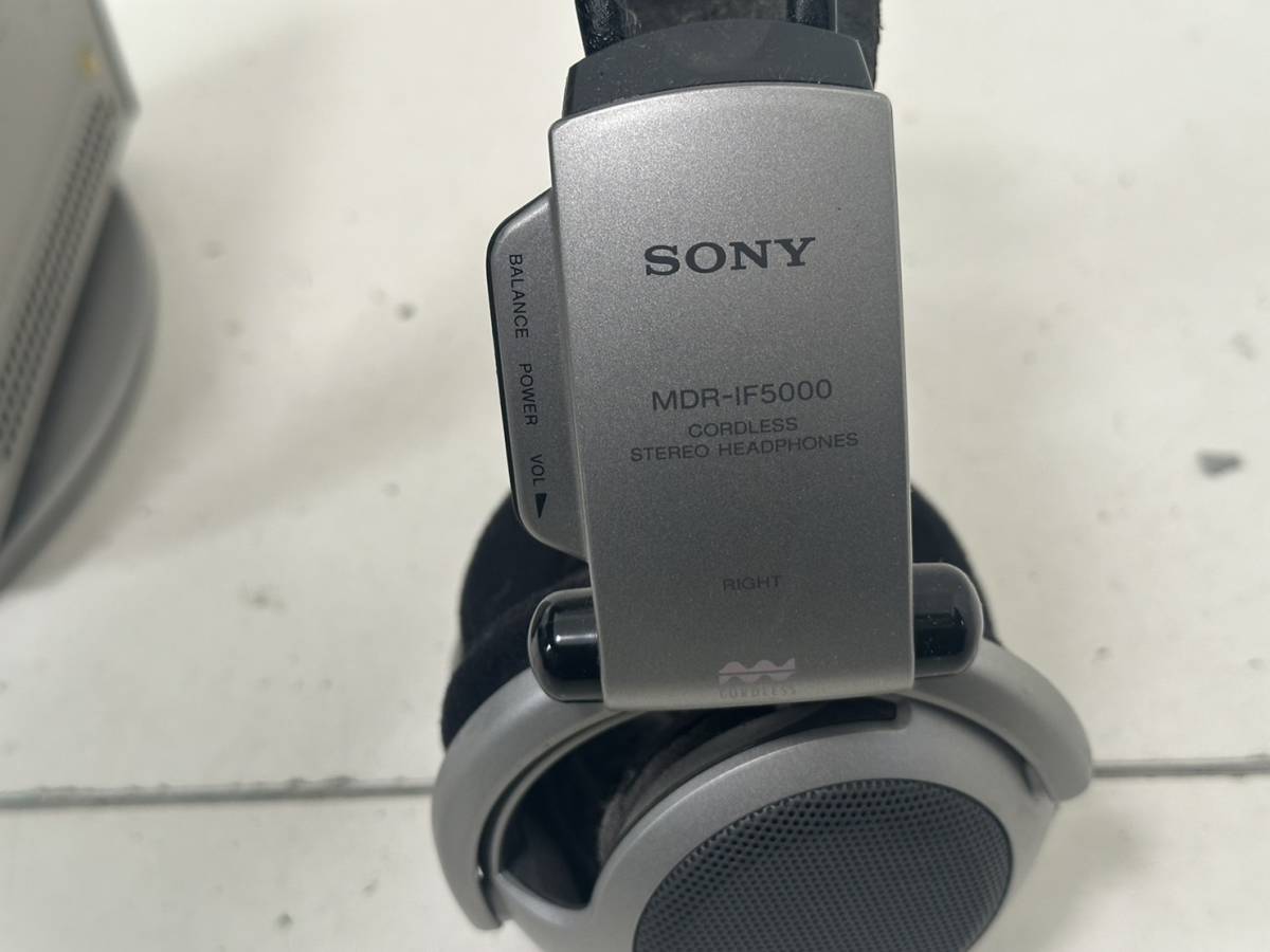 【SONY DP-IF5100 本体 ヘッドフォン MDR-IF5000】 _画像10