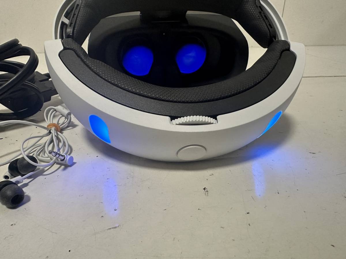 【SONY PS4 PSVR CUH-ZVR1 CUHJ-16001 本体 カメラ プロセッサーユニット ACアダプタ ケーブル】【簡易チェック/通電起動確認済み】_画像2