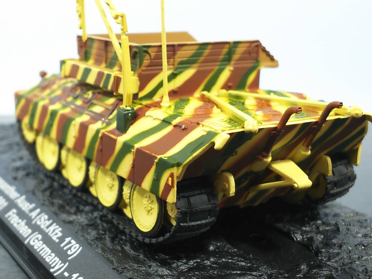 コンバットタンク #91 Bergepanther 重戦車回収車 ベルゲパンター A型 1944 1/72 開封品 デアゴスティーニ 同梱歓迎 追跡可 匿名配送_画像1