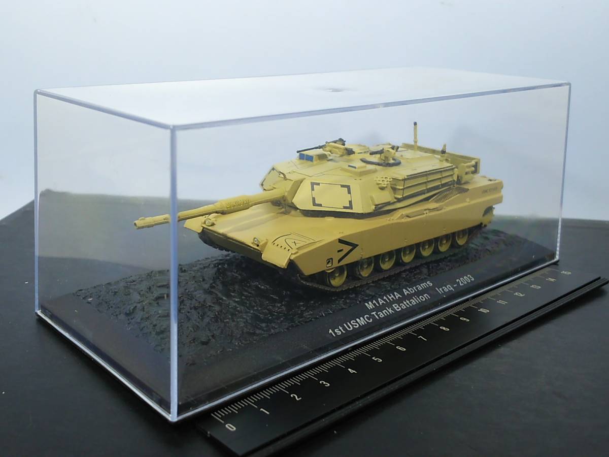 コンバットタンク #6 M1A1HA エイブラムス Abrams イラク 2003 USA 主力戦車 1/72 開封品 デアゴスティーニ 同梱歓迎 追跡可 匿名配送の画像6