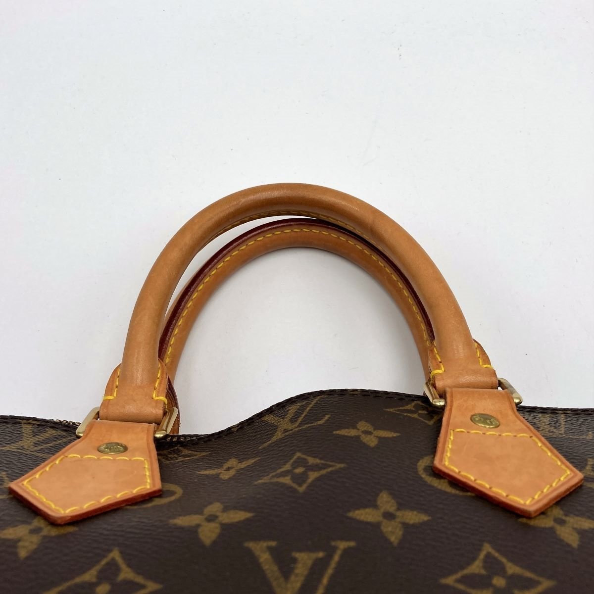 【LOUIS VUITTON】 ルイ・ヴィトン アルマ モノグラム ハンドバッグ 手持ち バッグ ブラウン 茶 PVC レディース ファッション M51130 USED_画像8