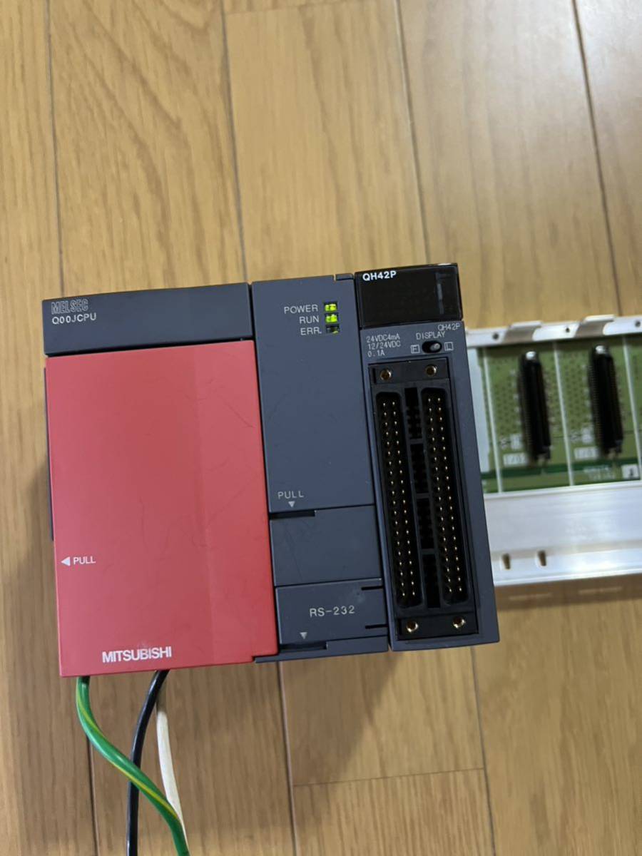 MITSUBISHI 三菱電機 PLC シーケンサ Q00JCPU QH42P セット。_画像4
