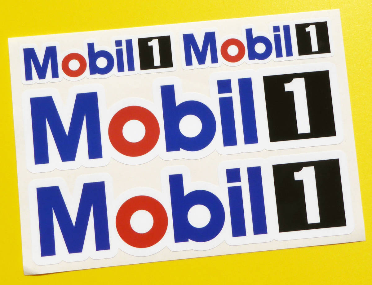 ★送料無料★MOBIL 1 Decals Stickers モービル 1 カッティング ステッカー デカール セット_画像3