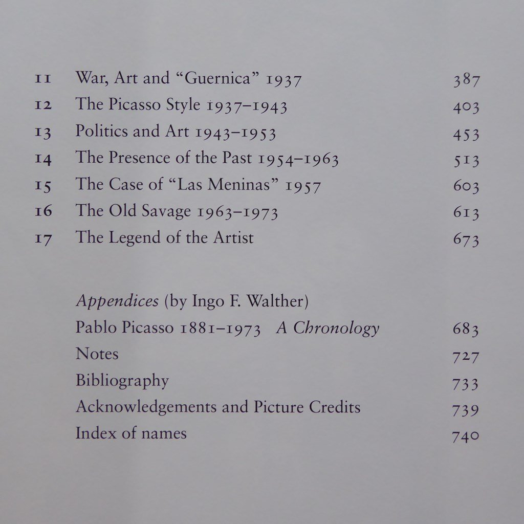 大型2/洋書【ピカソ画集：Picasso/Taschen・1992年】_画像10