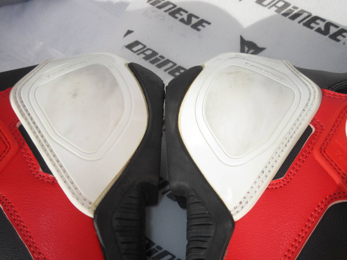 美品 中古品 2回使用 EU39 DAINESE ダイネーゼ ヨーロッパ製 Nexus lady boots ブーツ 25,5cm DUCATI R1CBR course D1 out ST TRQ-OUT D-WP_画像9