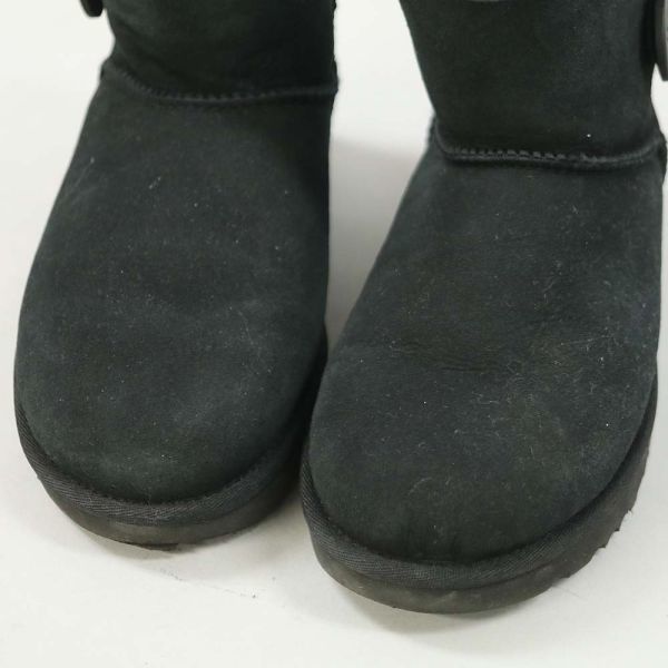 [PT12999] アグ ブーツ 1016422 ミニ ベイリー ボタン2 ブラック系 23 UGG_画像4