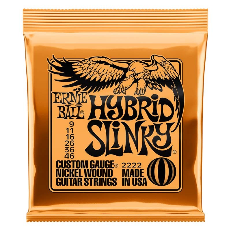 ERNIE BALL 2222 エレキ弦 HYBRID SLINKY 3セット 〈アーニーボール〉_画像1