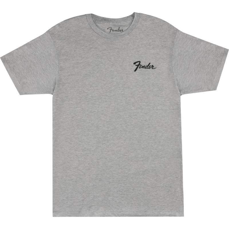 Fender Transition Logo Tee, Athletic Gray, Lサイズ Tシャツ〈フェンダー〉_画像1