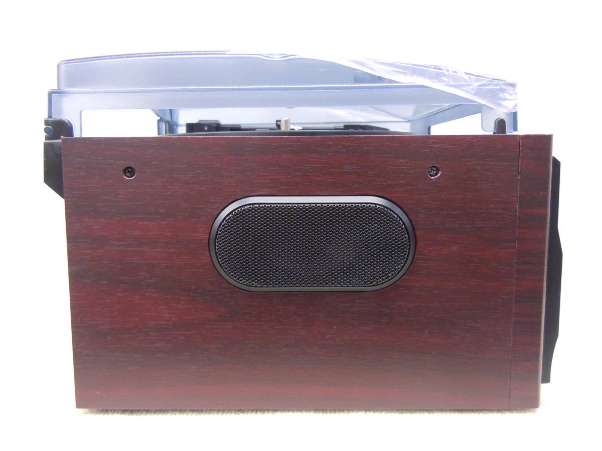 A481 美品中古 動確済 bearmax マルチオーディオレコーダー プレーヤー MA-89 CD レコード カセット ラジオが１台に SD USB リモコン_画像6