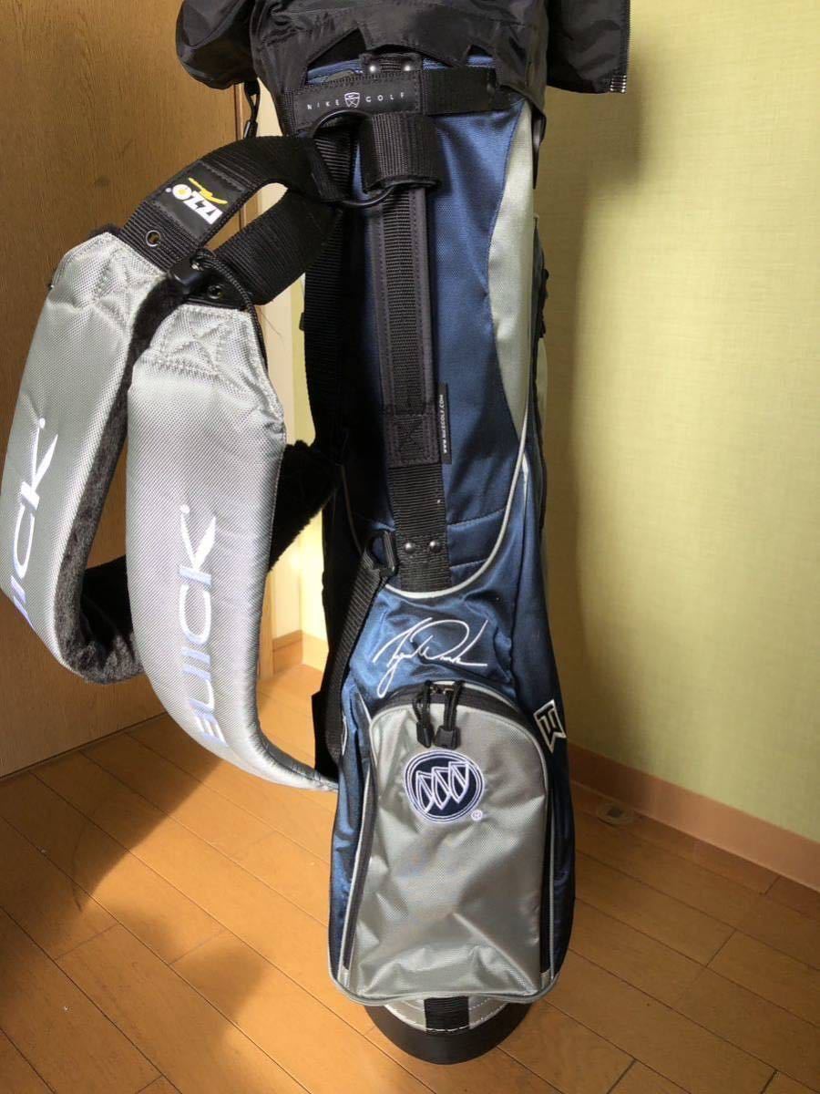 美品★BUICK GOLF スタンド式キャディバッグ タイガー・ウッズモデル TW / NIKE TIGER WOODS★_画像2